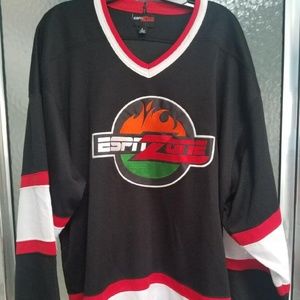 NWOT ESPN Zone long sleeve jersey size L